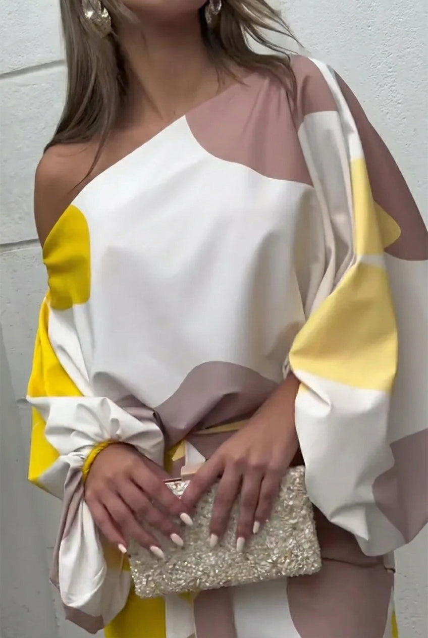 Alicia | Conjunto Dos Piezas de Punto Artesanal con Flecos