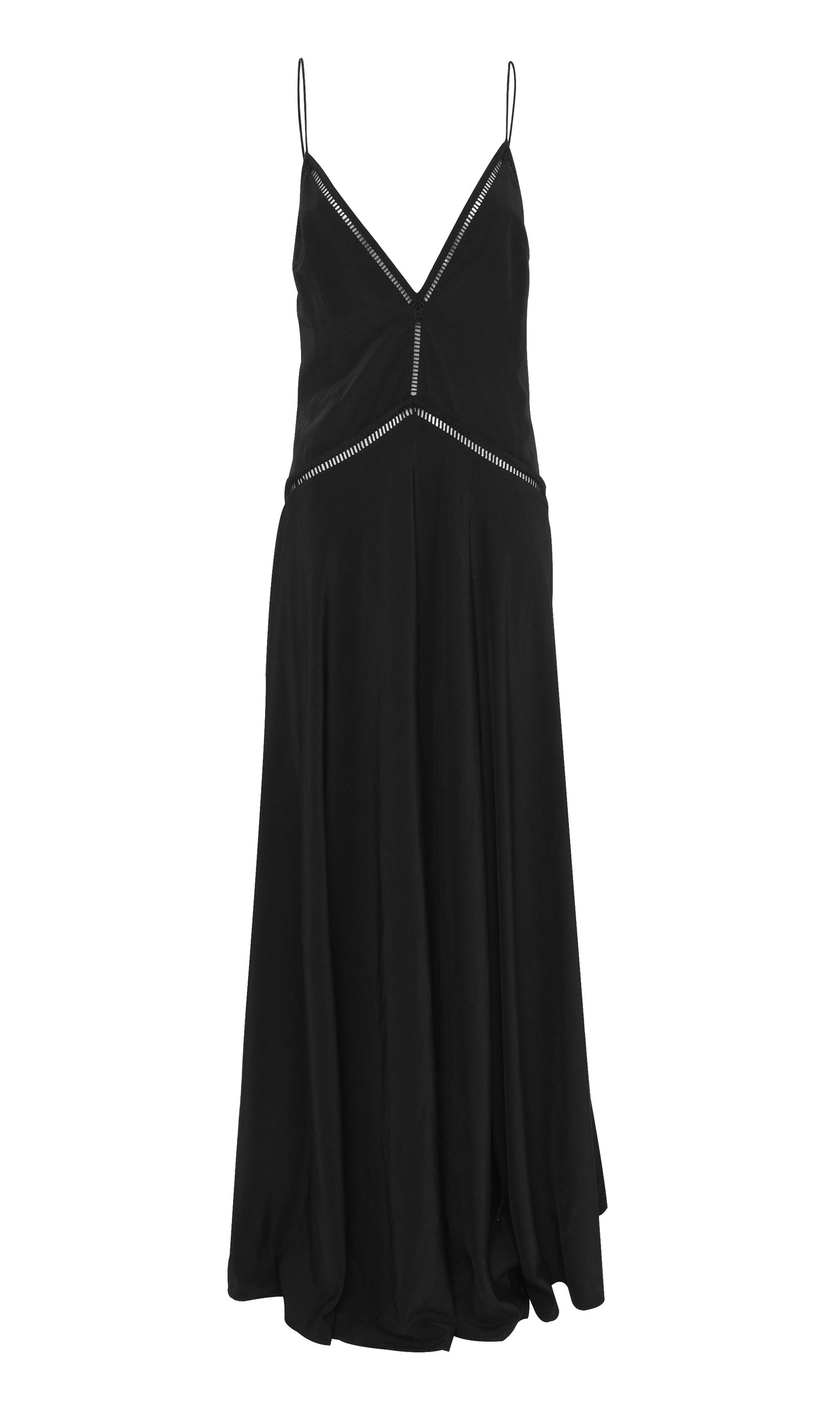 Nuria | Vestido largo Posey – Negro