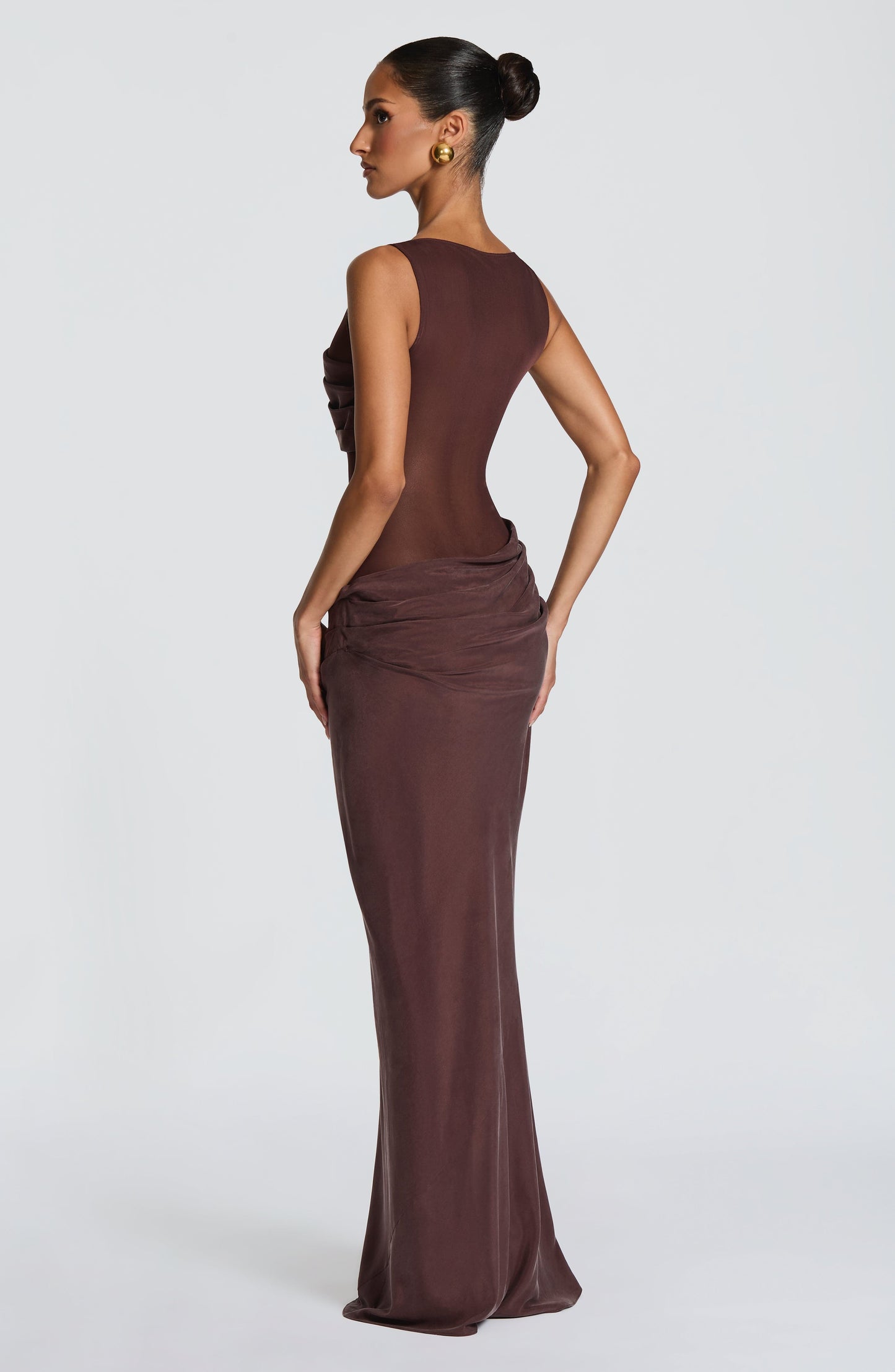 Nicole | Vestido Semitransparente