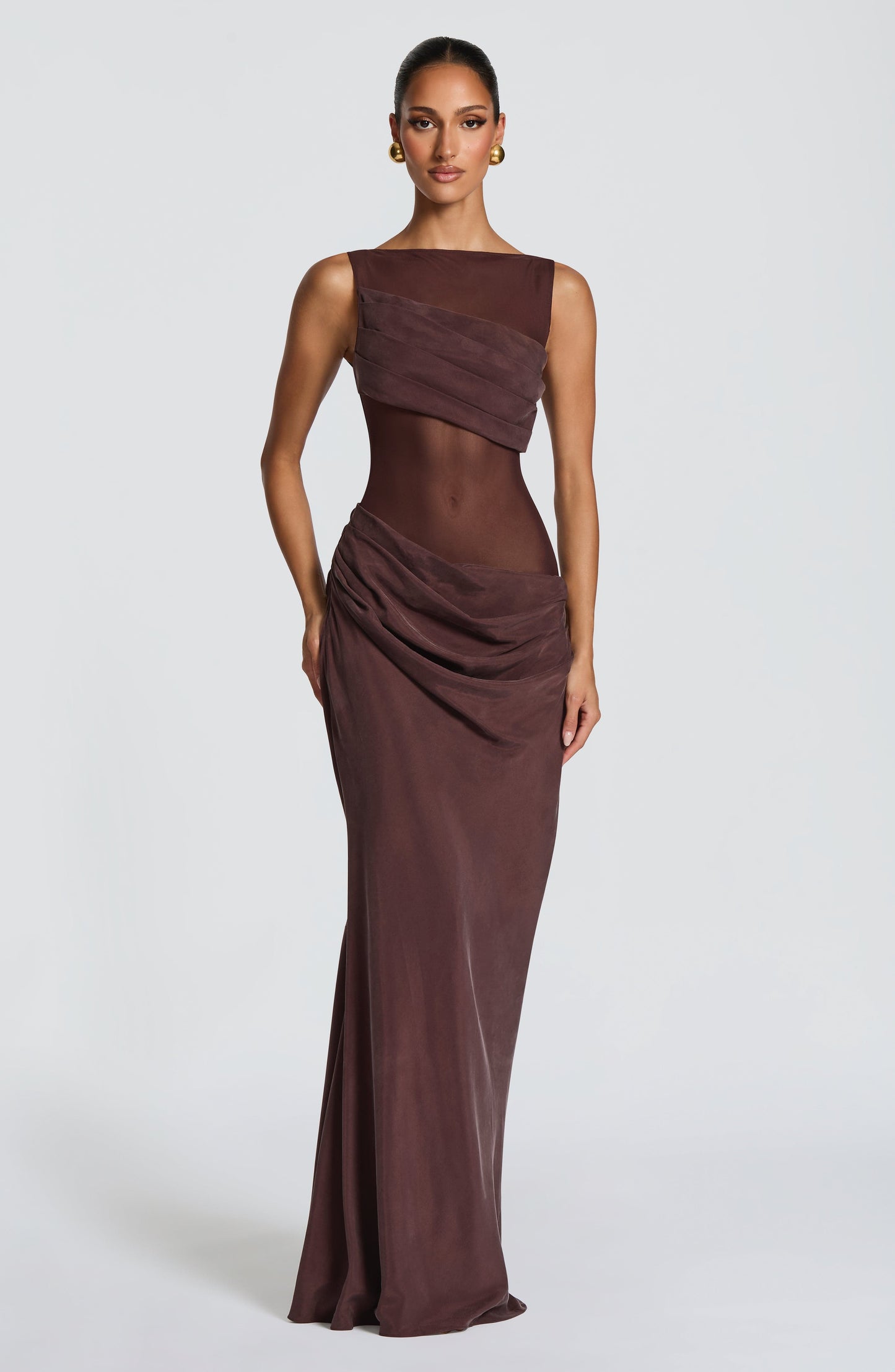 Nicole | Vestido Semitransparente
