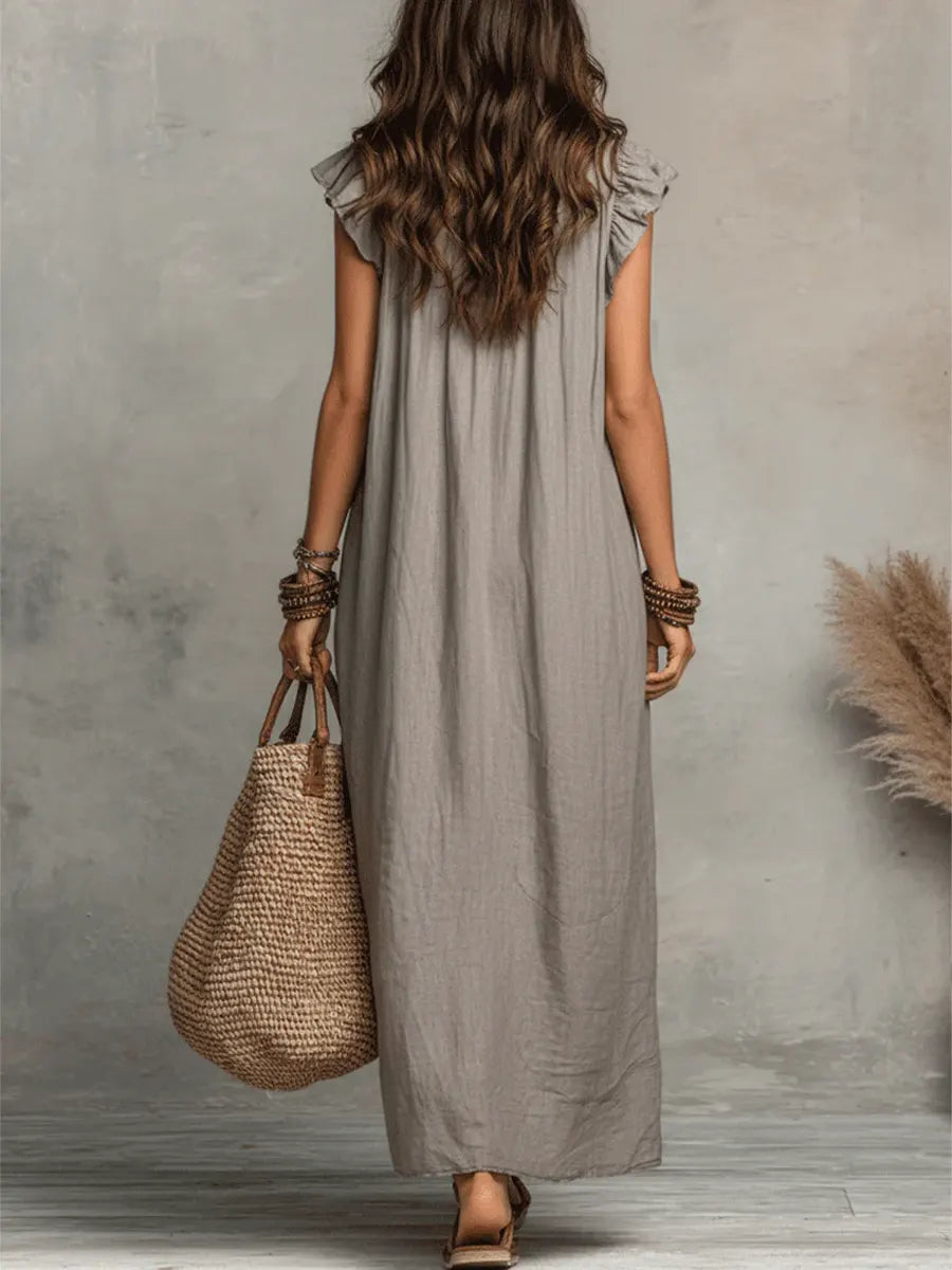 Raquel | Vestido Largo Bohemio